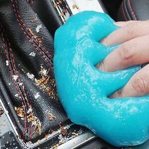 Multi purpose cleaning soft glue